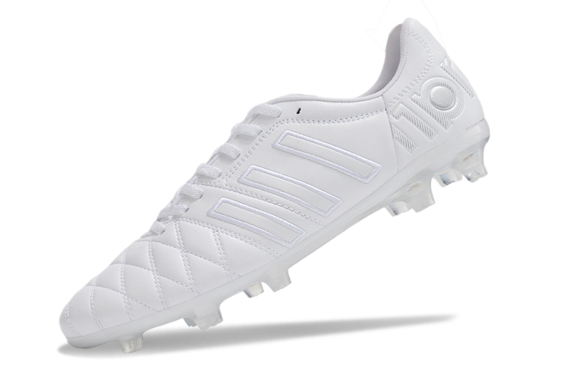 Chuteira Campo Adidas AdiPure 11 Pro FG Branca e Azul